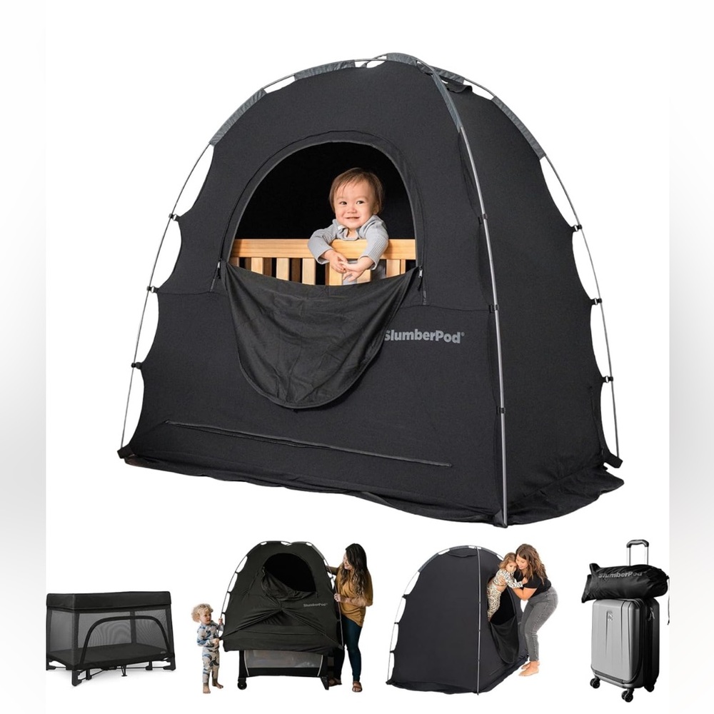 SlumberPod in Dark Navy Privacy Tent for Babies - Like New